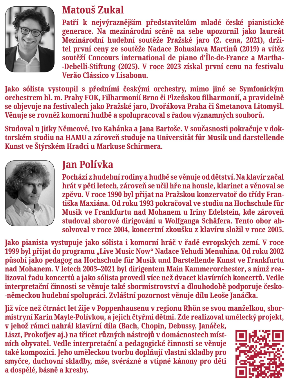 Matouš Zukal, Jan Polívka